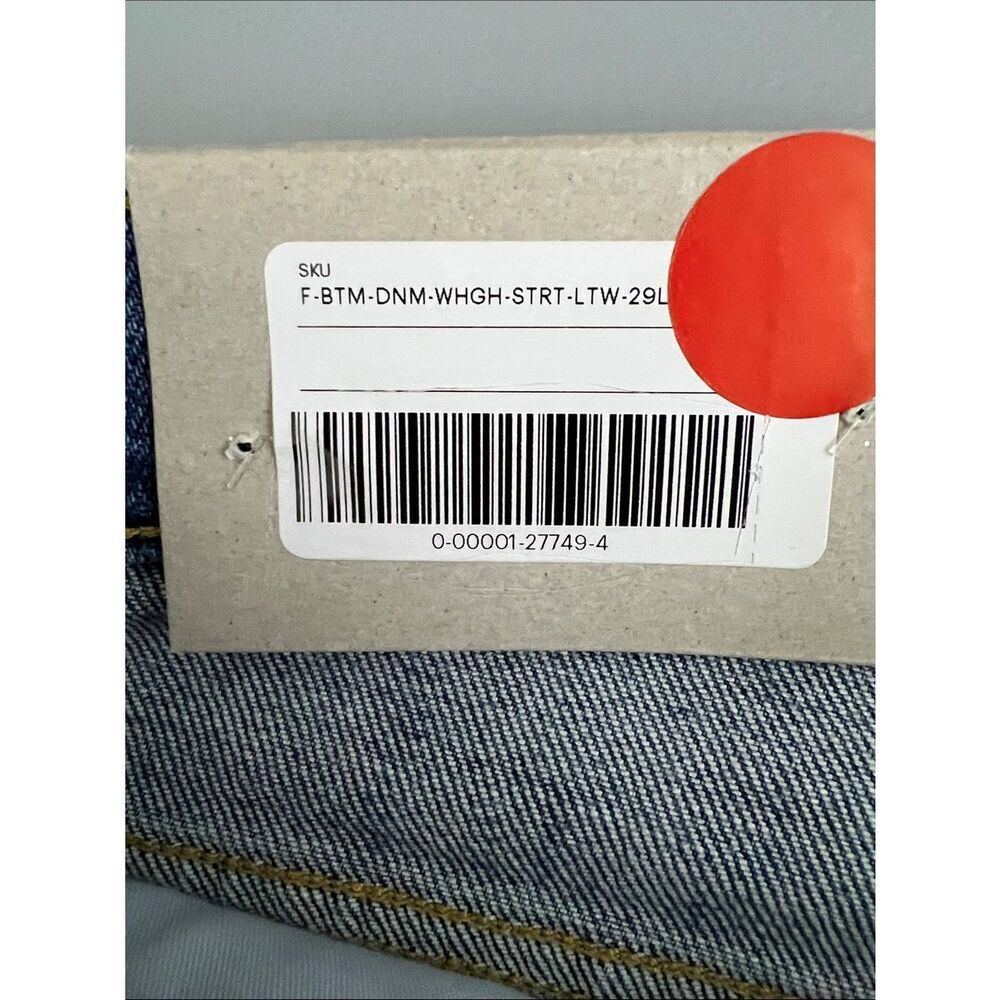 New Everlane THE WAY-HIGH® JEAN in Salt Water Size 29L - Picture 7 of 14